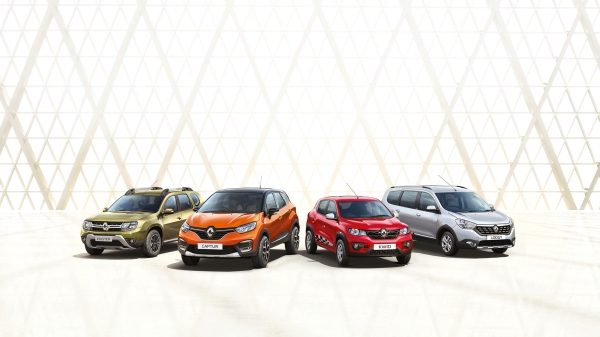 Renault India vehicle range